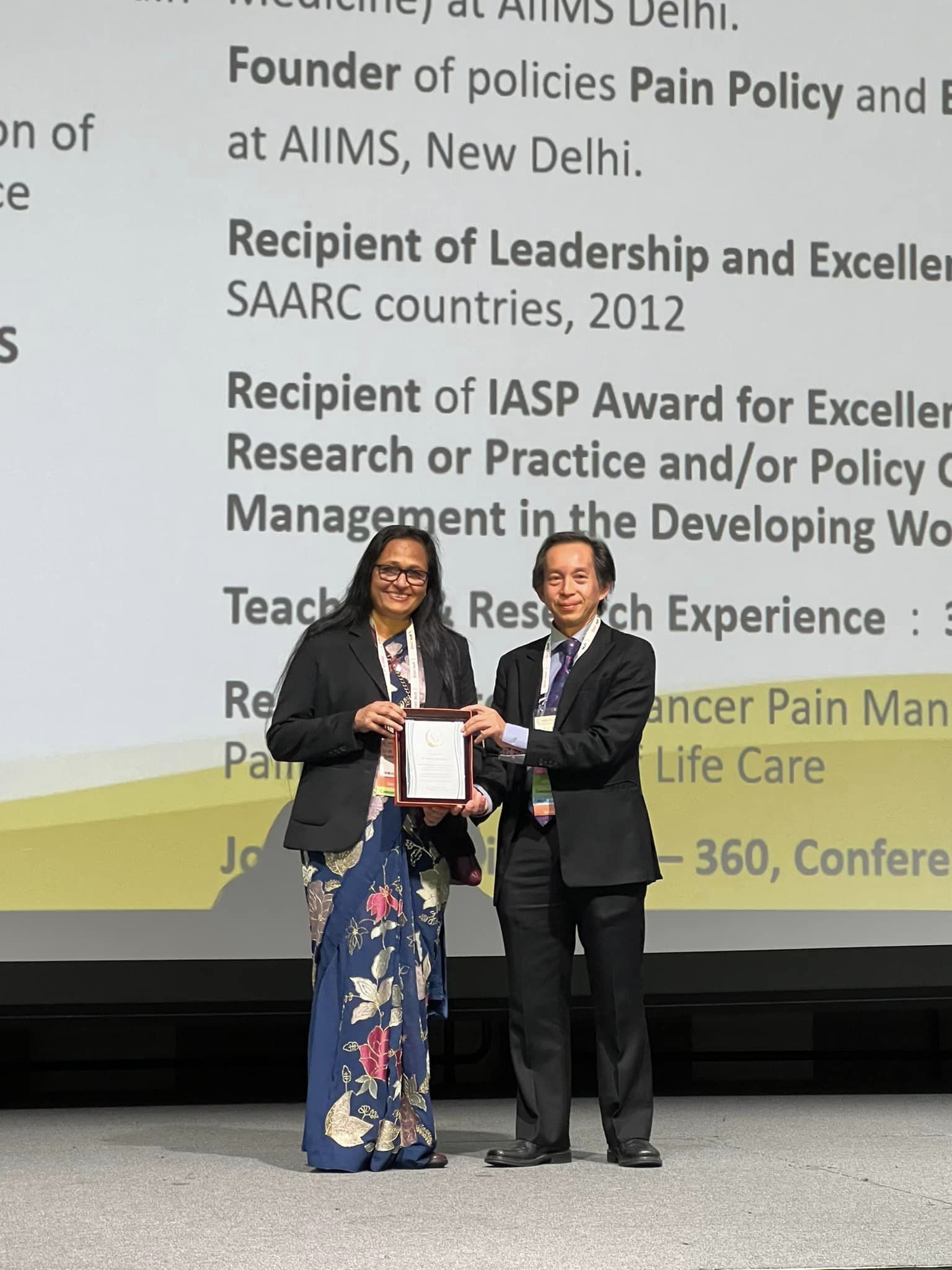 Awards and Recognitions - I A P C
