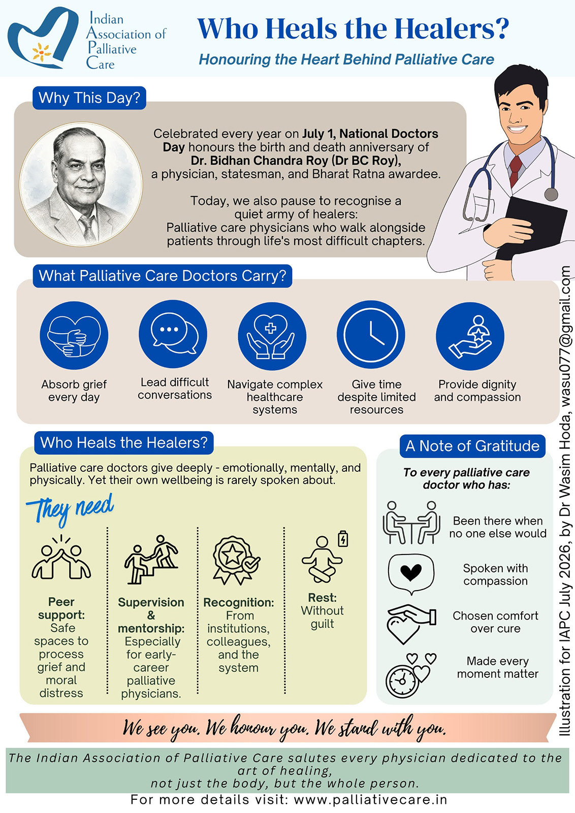IAPC's July 2026 Infographic: Who Heals the Healers?