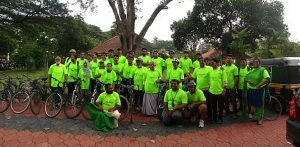 Awareness Cycle Ride in connection with World Palliative Care Day 2018