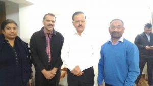DNipCare team meets Hon. Minister of State for Defense