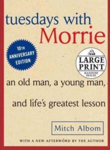 IAPC Book Club Discussion: Tuesdays with Morrie