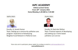 IAPC Academy Online Seminars Series 2