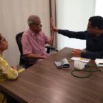 A current update on Geriatric Palliative Care in India Dr Prince providing care to an elderly couple