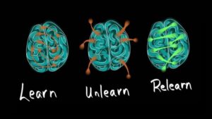 Transition: Learning, Unlearning and Relearning