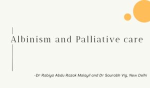 Albinism and Palliative Care