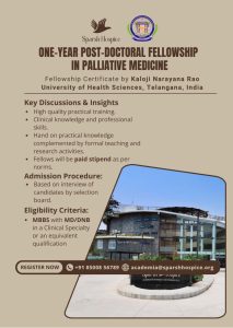 One Year Post Doctoral Fellowship in Palliative Medicine